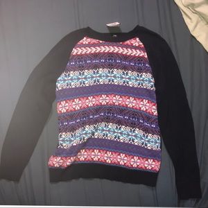 Chaps New & Stylish Winter Print Sweater